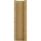 Ekena Millwork 5 1/2-in W x 18-in D x 18-in H Funston Block Rough Cedar Woodgrain TimberThane Outlooker, Primed Tan OUTUR055X18X18FST44RCPR - alternate 2